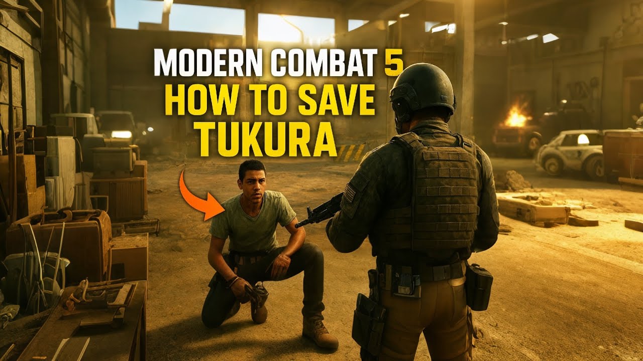 How to Save Tukura | Modern Combat 5 | Fast Guide #moderncombat5