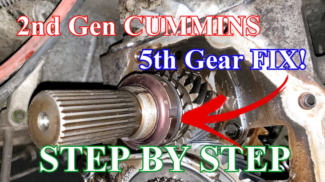 Dodge Cummins 5th Gear Fix!!!