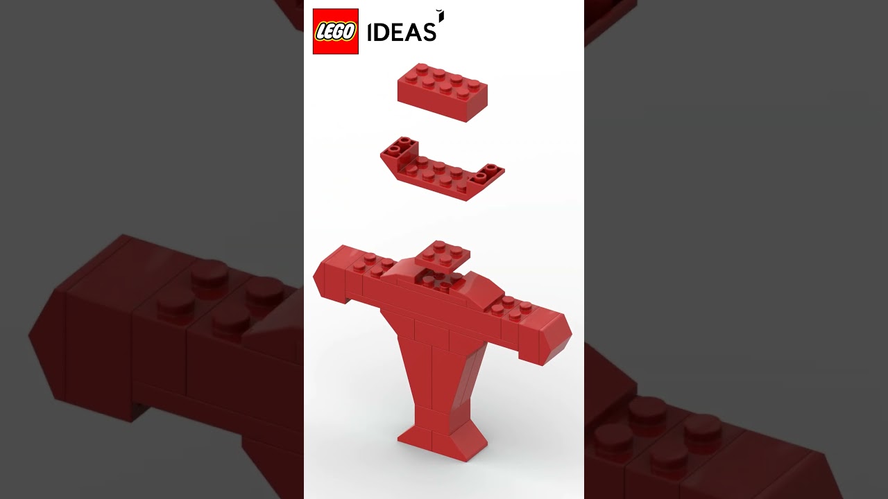 LEGO Ampelmann Rot | Virtual Build #shorts #legoshorts #legos