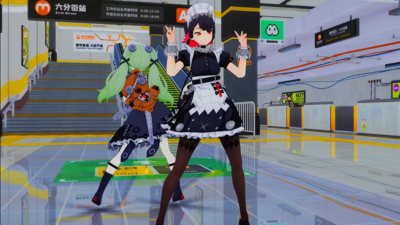 Ellen joe, | Corin - Brooklynbloodpop Zenless Zone Zero MMD  #shorts #zzz #ellenjoe  #corin