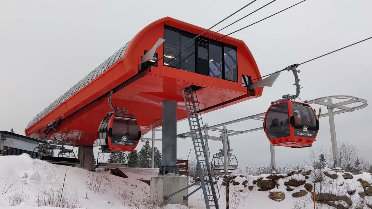 Chondola Drive Station - Sunday River, ME Doppelmayr