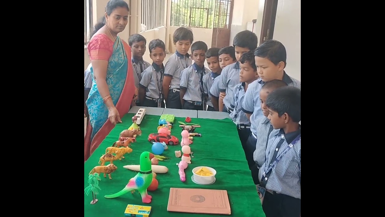 MEMORY TEST COMPETITION - 28/7/25: L. R. G HIGH SCHOOL -ANANTAPURAMU.