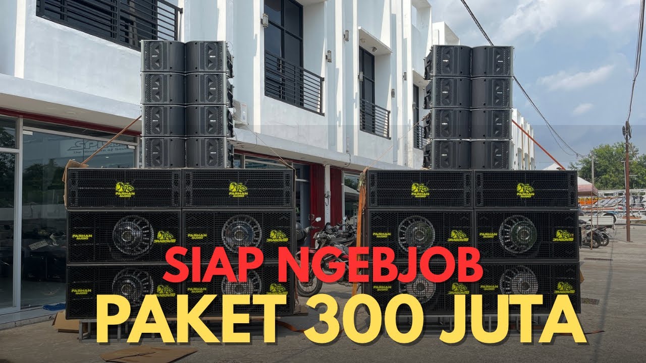 PAKET SIAP BUNYI 260 JUTA PESANAN FARHAN AUDIO🔥😱
