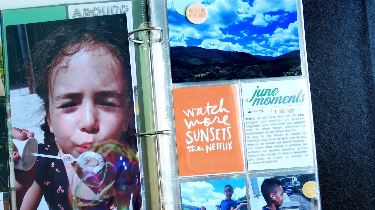PROJECT LIFE PROCESS l JUNE Stories By The Month ALI EDWARDS +++
