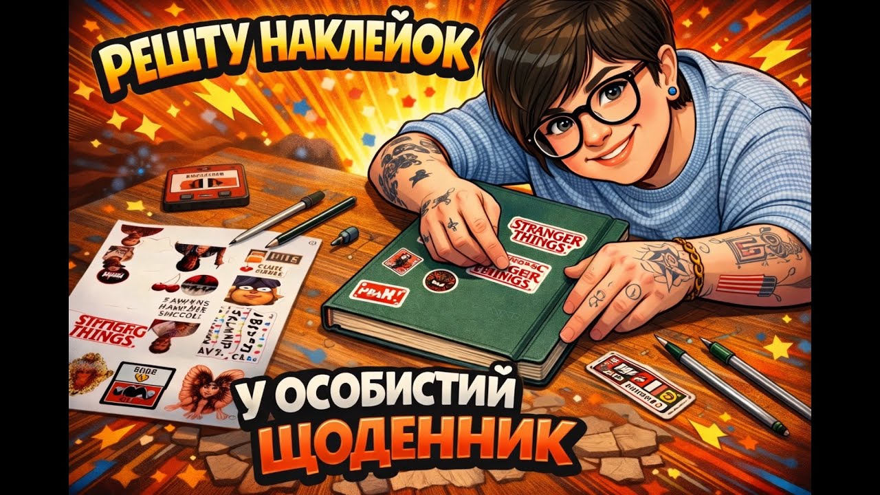 РЕШТУ НАЛІПОК У ОСОБИСТИЙ ЩОДЕННИК 