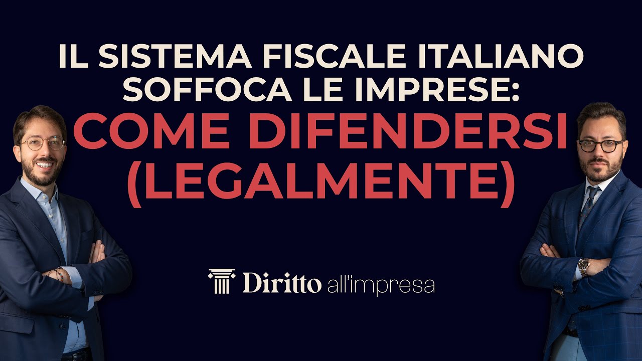 Il sistema fiscale italiano soffoca le imprese: come difendersi (legalmente)