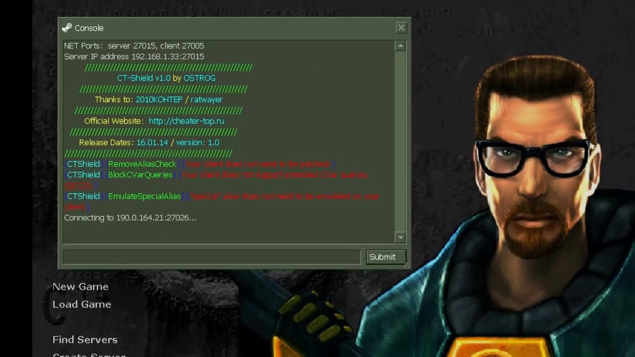 ANTIBAN PARA HALF LIFE Y COUNTER STRIKE PARA STEAM Y NO STEAM POR EL COYOTE
