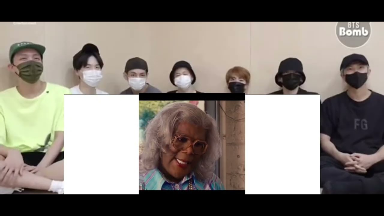 Bts reaction to Madea moments I found on Tiktok pt 1 (fake reaction)