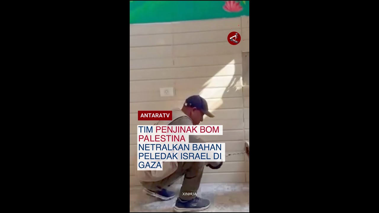 Tim penjinak bom Palestina netralkan bahan peledak Israel di Gaza