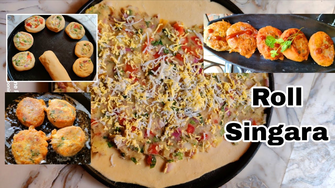  Popato Roll Singara | Potato Samosa | Aloo Singara | Potato Pinwheel Samosa | Snacks Recipe 
