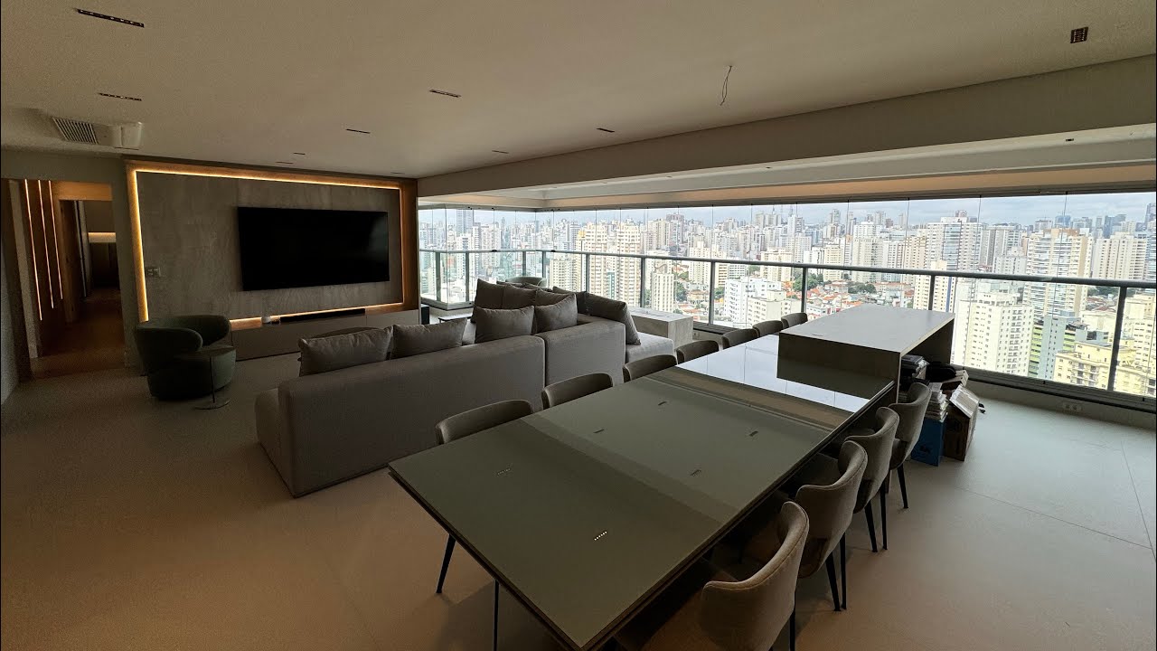 APARTAMENTO PARA VENDA OU LOCAÇÃO PORTEIRA FECHADA 186m2, 3 SUÍTES, 3 VAGAS - POMPEIA/SP