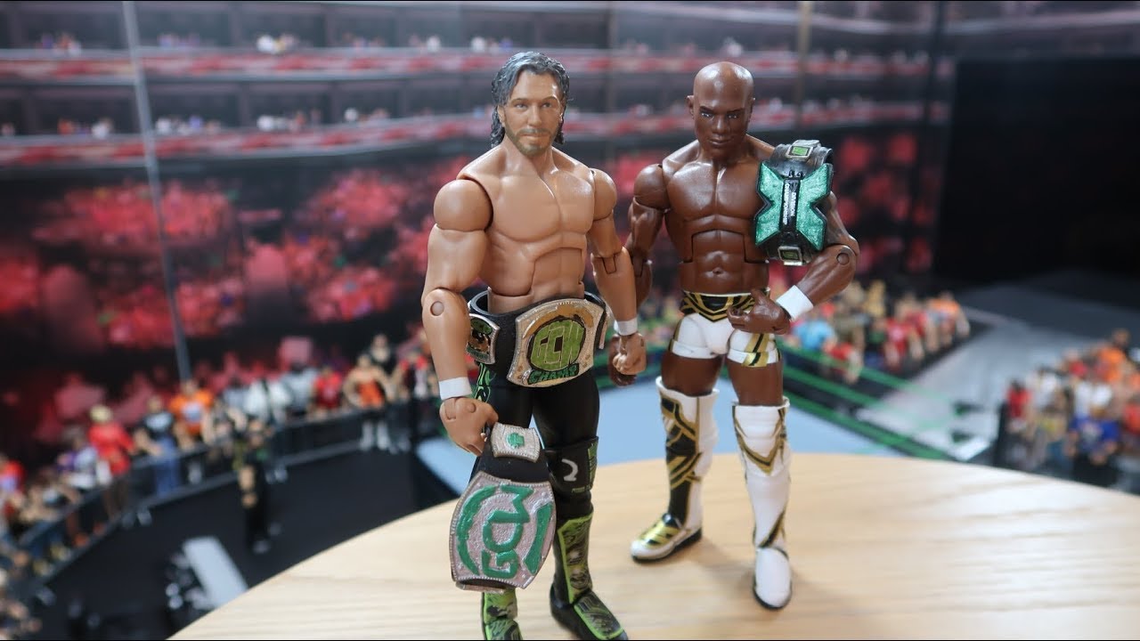 NEW GCW CUSTOM WWE FIGURE CHAMPIONSHIP BELTS