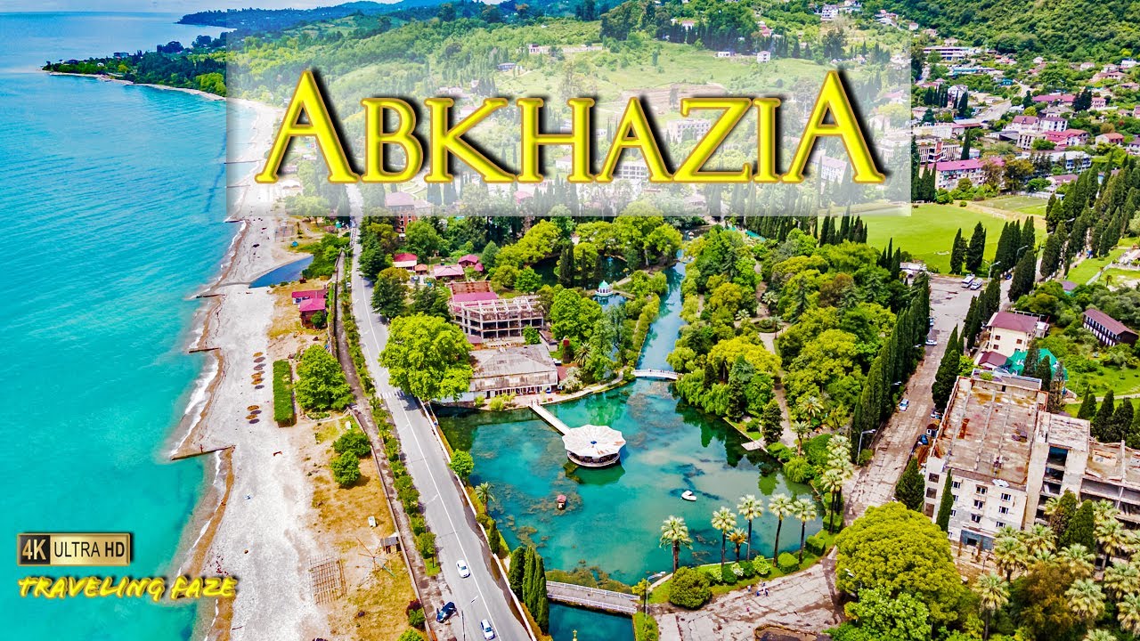 Abkhazia 4K ~ Travel Guide (Relaxing Music)