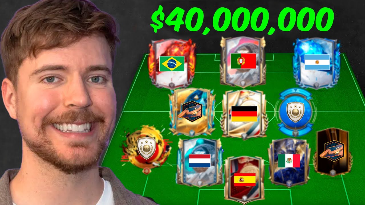 @MrBeast Me Pidi&oacute; que Cree su Equipo en FC Mobile