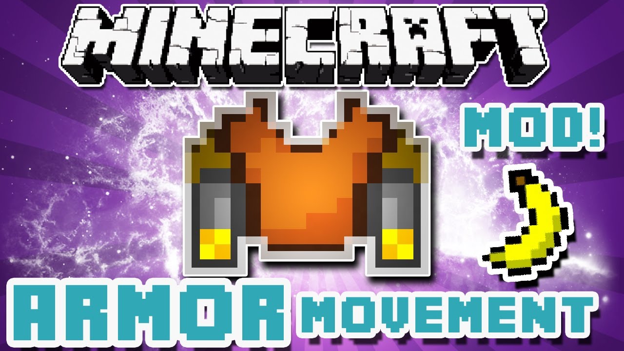 Minecraft - Armor Movement! [MOD SPOTLIGHT]