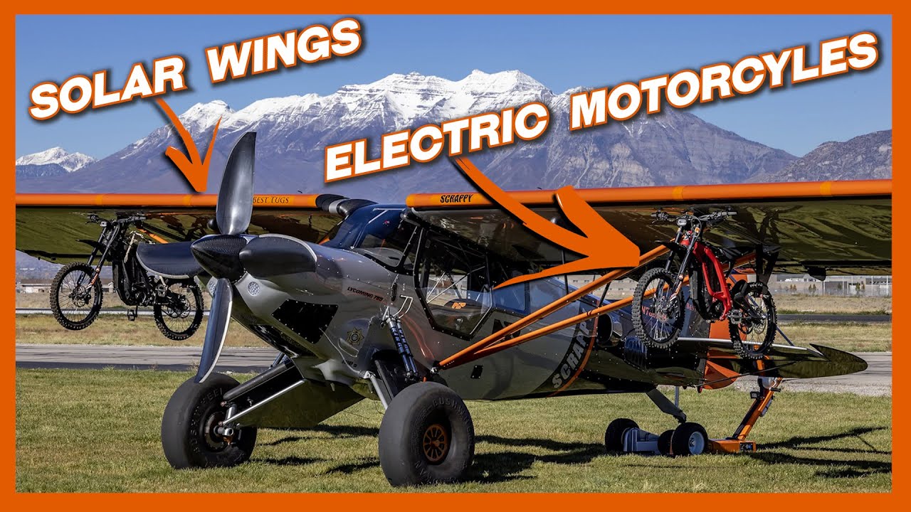 Mounting Electric Motorcycles on Extreme Bush Plane | Scrappy #63