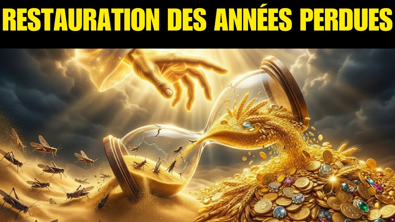 Dieu restaure les 7 années dévorées par les sauterelles (prépare l’abondance)