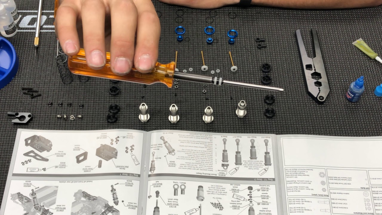 RC Build - Team Associated B74 Part 7 Shocks