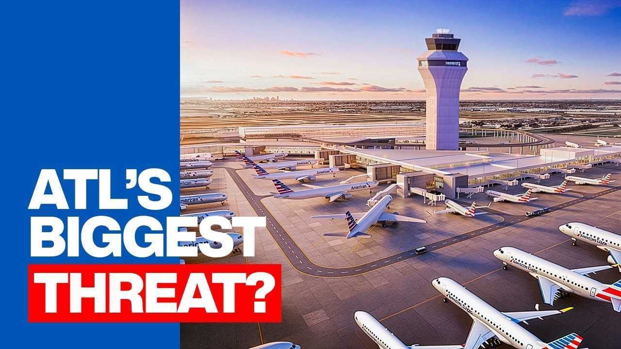 Смелый план аэропорта DFW обогнать Атланту и стать самым загруженным аэропортом Америки.