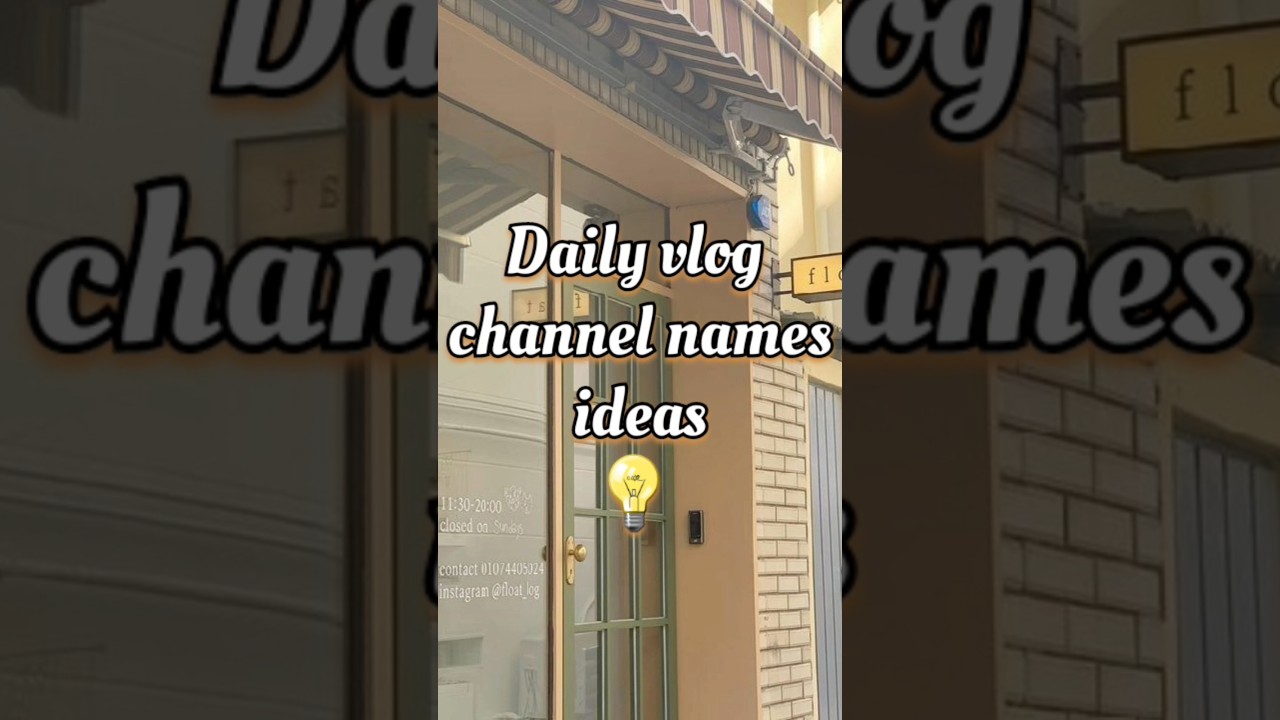 Daily vlog channel names ideas 💡💕🌷💓🎀 #ytshorts #vlog #ideas #aesthetic#Pinterest#cutewallpaper#viral