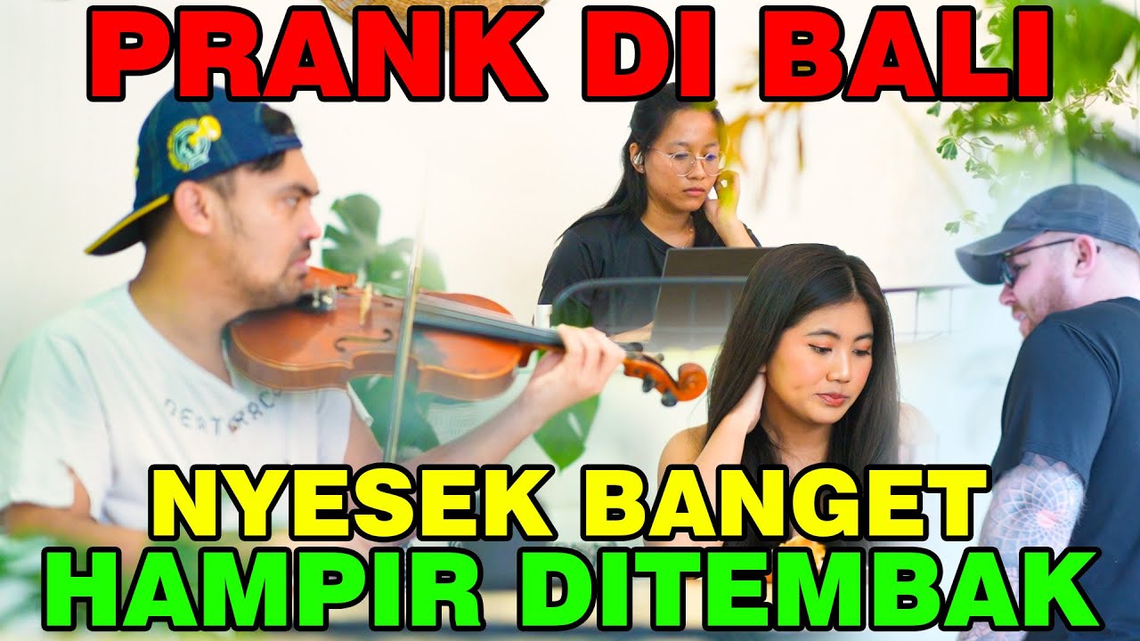 NGEPRANK DIBALI, Nyesek banget Hampir Ditembak