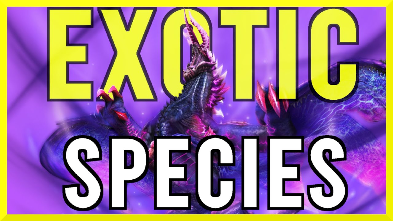 The EXOTIC Species of Monster Hunter Frontier