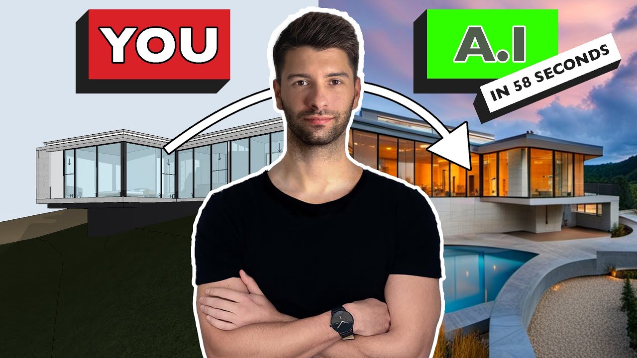 Теперь ЛЮБОЙ может проектировать (официальный плагин ArchiCAD для визуализации на основе ИИ)