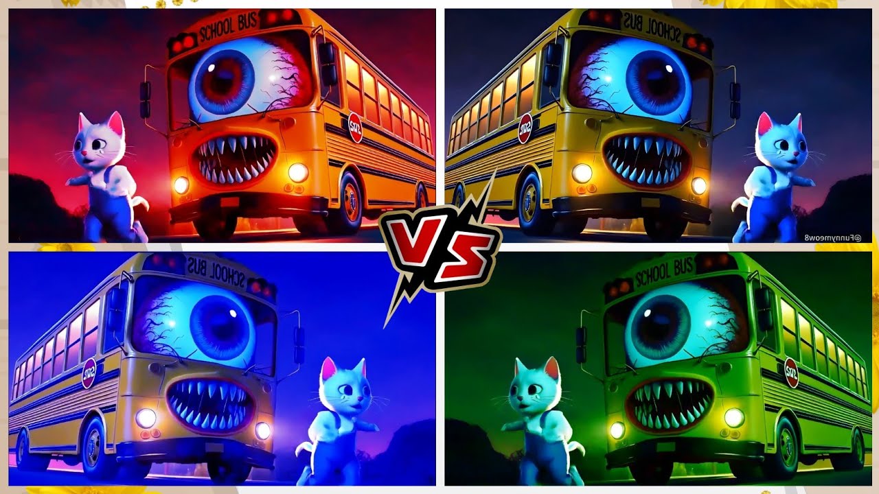 SCHOOL BUS 🆚 CoffinDance Song Cover & Tiles Hop EDM Rush