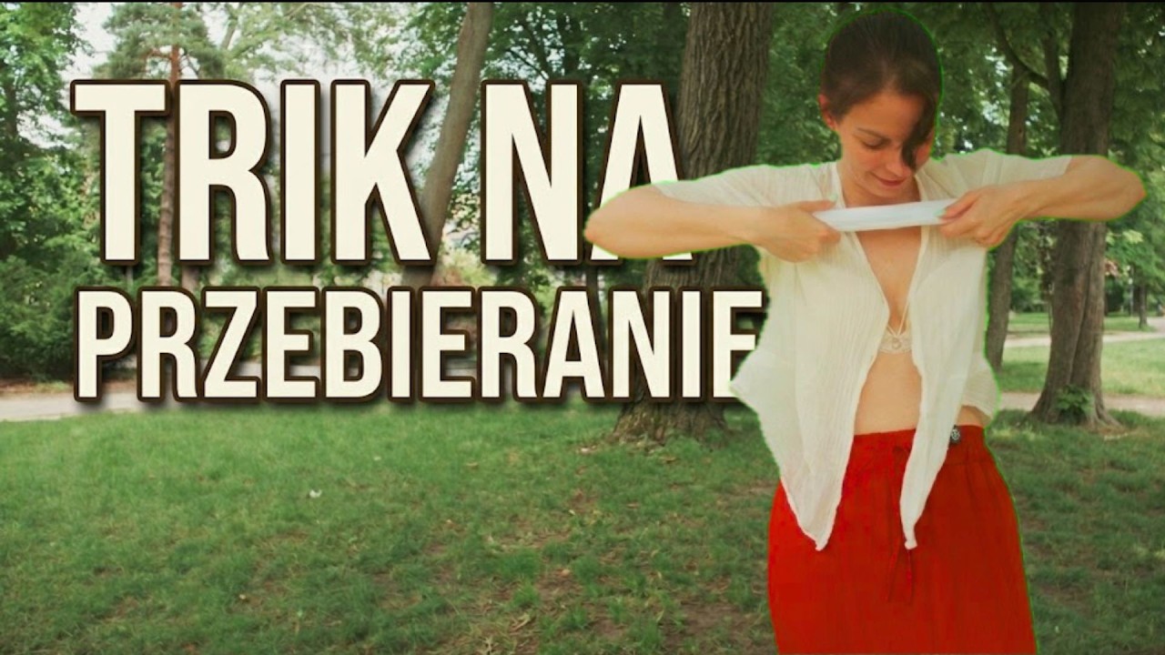 Jak przebrać się w miejscu publicznym? Sprytny trik tancerki (Sesja w plenerze)