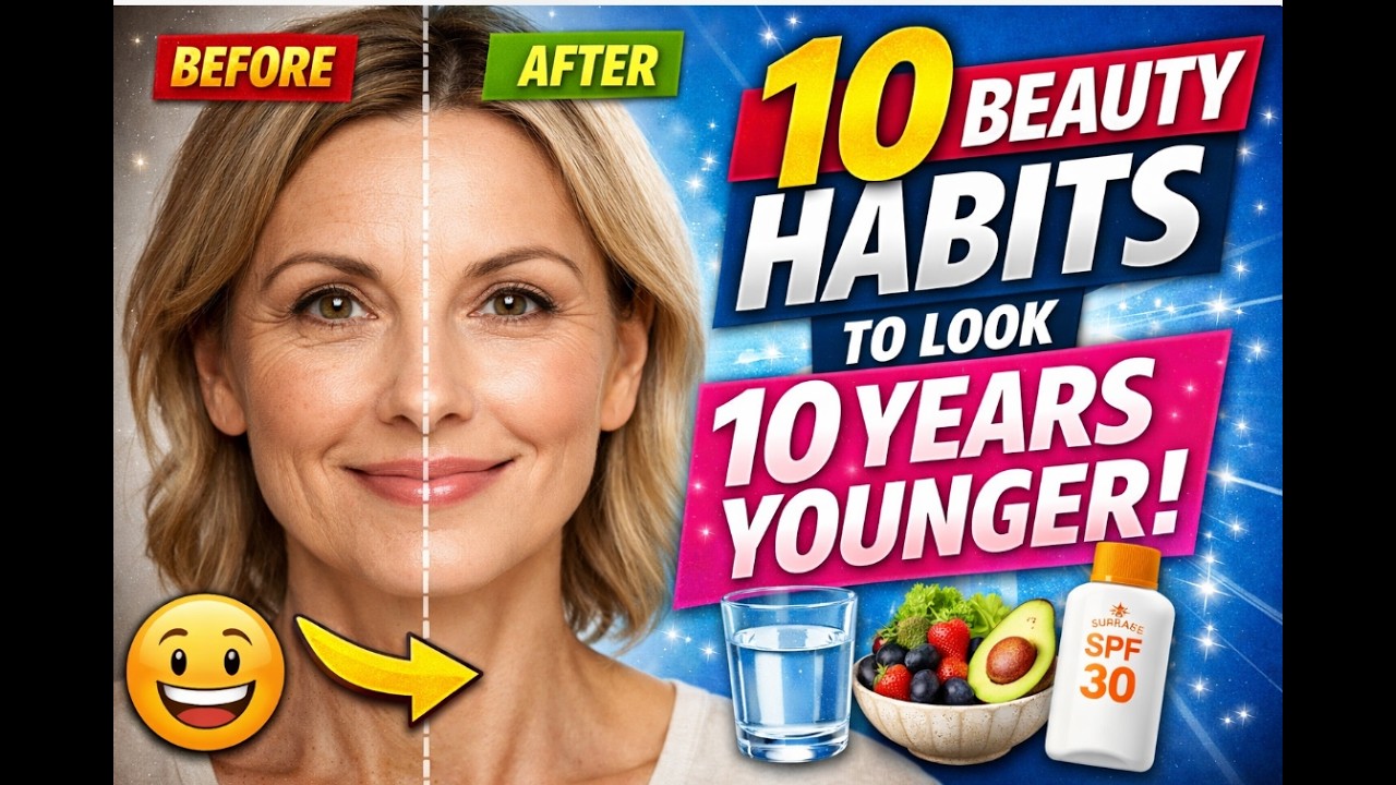 10 Beauty Habits That Make Women Look Younger