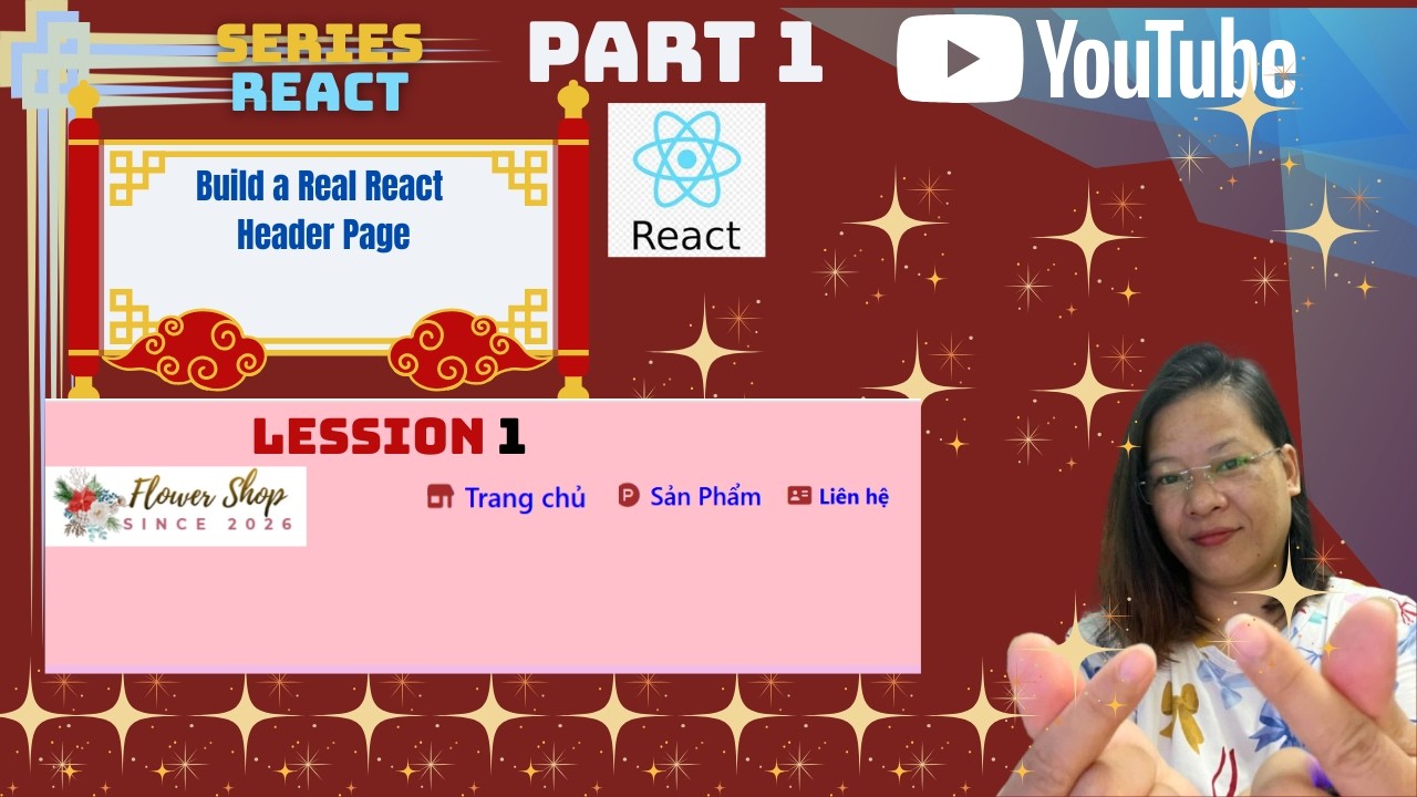 🔥Part 1 Lession 1 React Thực Chiến Setup Project React & Làm Header Cơ Bản Website Bán Hàng|
