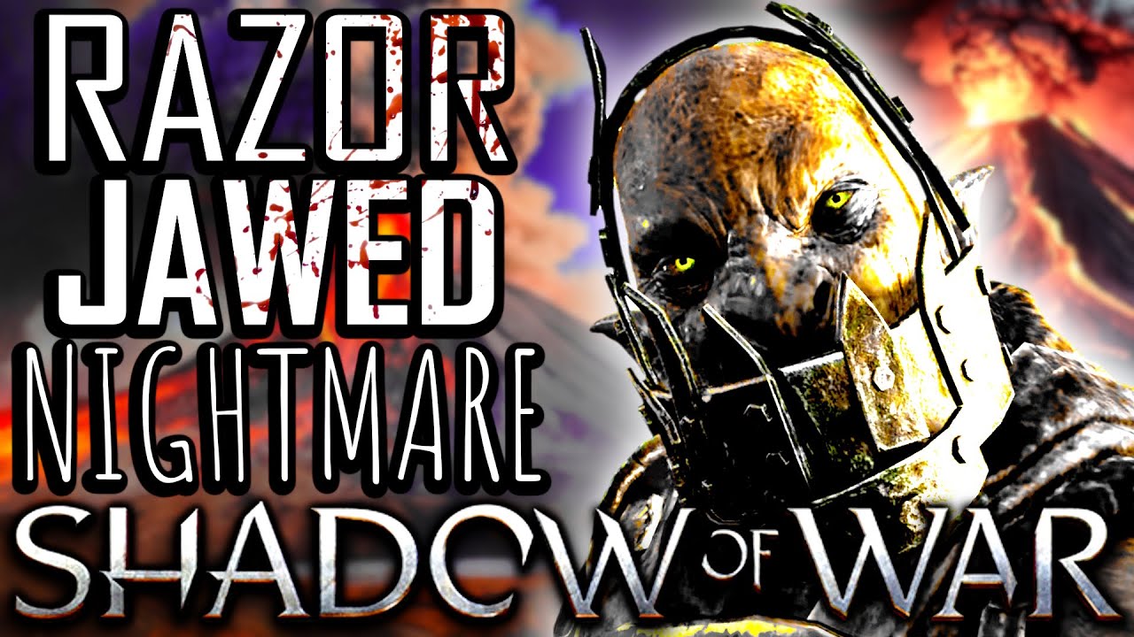 🔴ToG🔴Razor Jawed NIGHTMARE Nemesis in Shadow of War: Good Lord