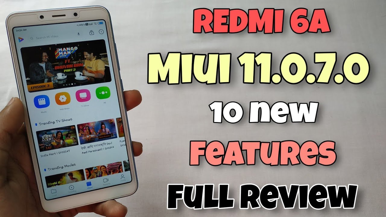 FULL REVIEW - REDMI 6A Miui 11.0.7.0 Stable Update | Fix Bugs & New Features