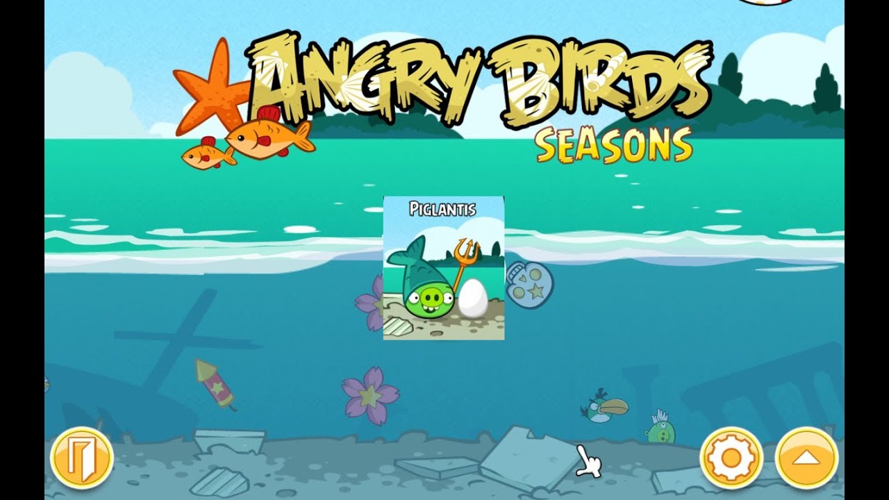Angry Birds Seasons. Piglantis (level 1-13) 3 stars Прохождение от SAFa