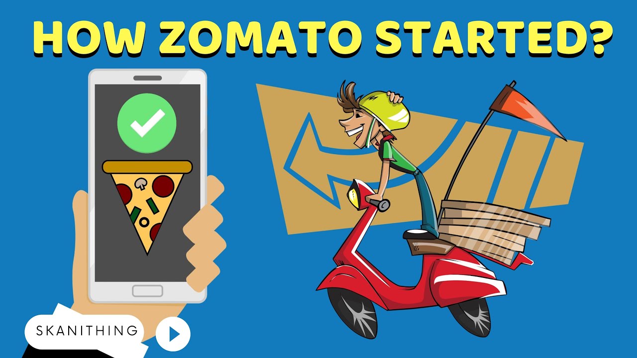 HOW zomato STARTED? skanithing #food #zomato #swiggy #health