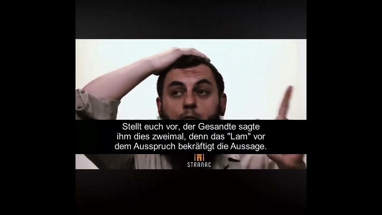 Er sah den Gesandten Allahs (s) danach nie wieder - Sh. Hfz. Dr. Dzevad Gološ #Bosnjakbp