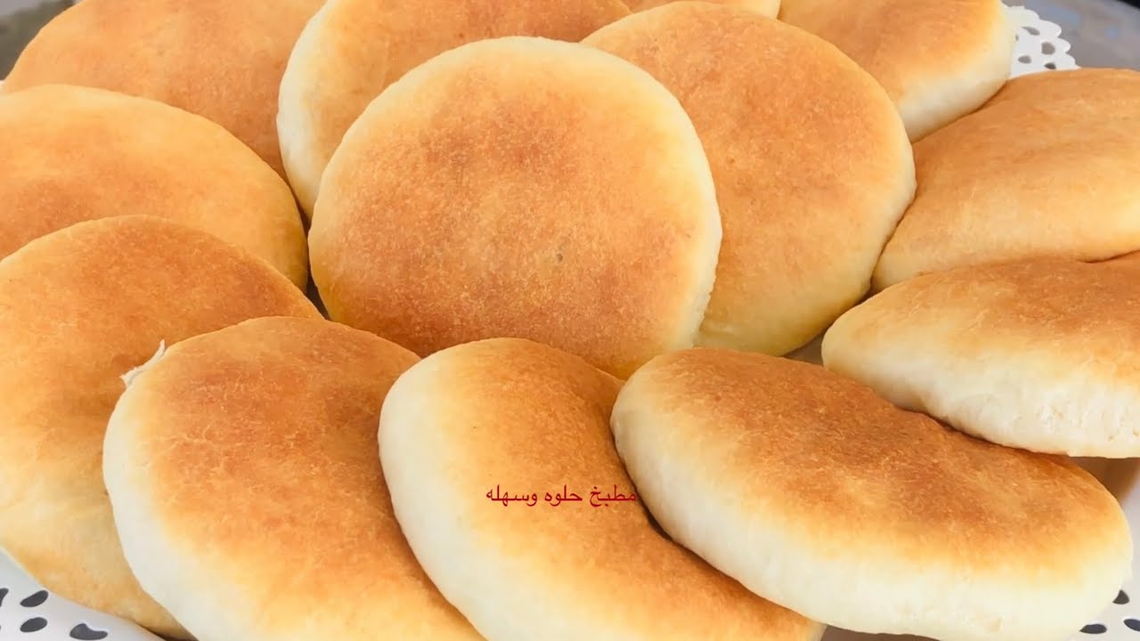 القرص الفلاحي الطريه أسهل معجنات بمكونات كلها في البيت