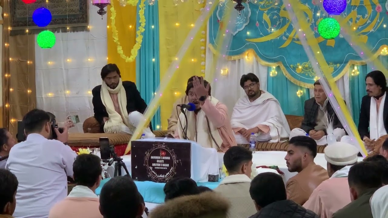Wajaht ￼ haider tari mayfield imambarg ￼￼gilgiti 