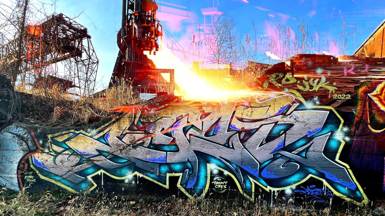Blast Furnace Graffiti Archaeology