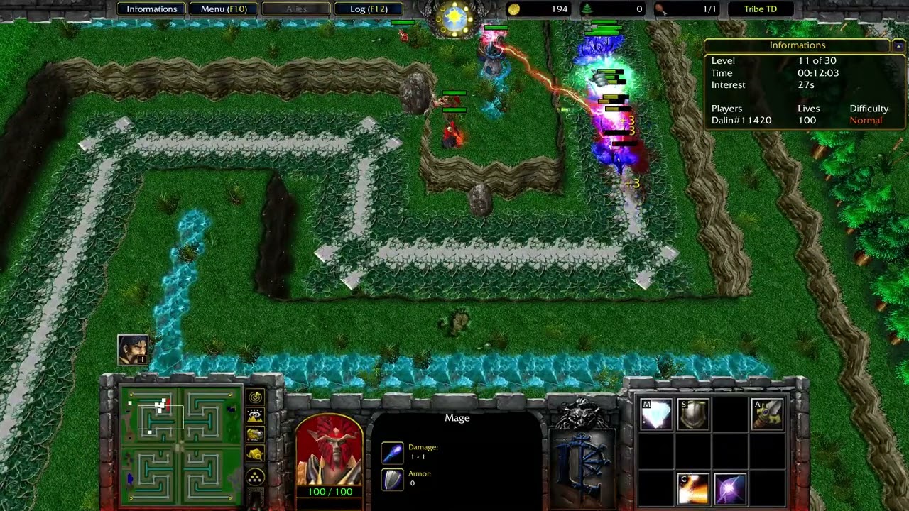 Warcraft 3, Tribe TD #1