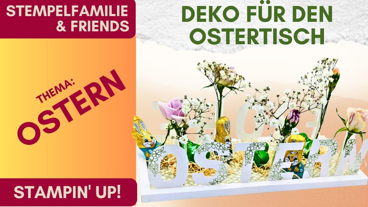 Edle Ostertafel: So setzt du Blumen und Schokohasen stilvoll in Szene
