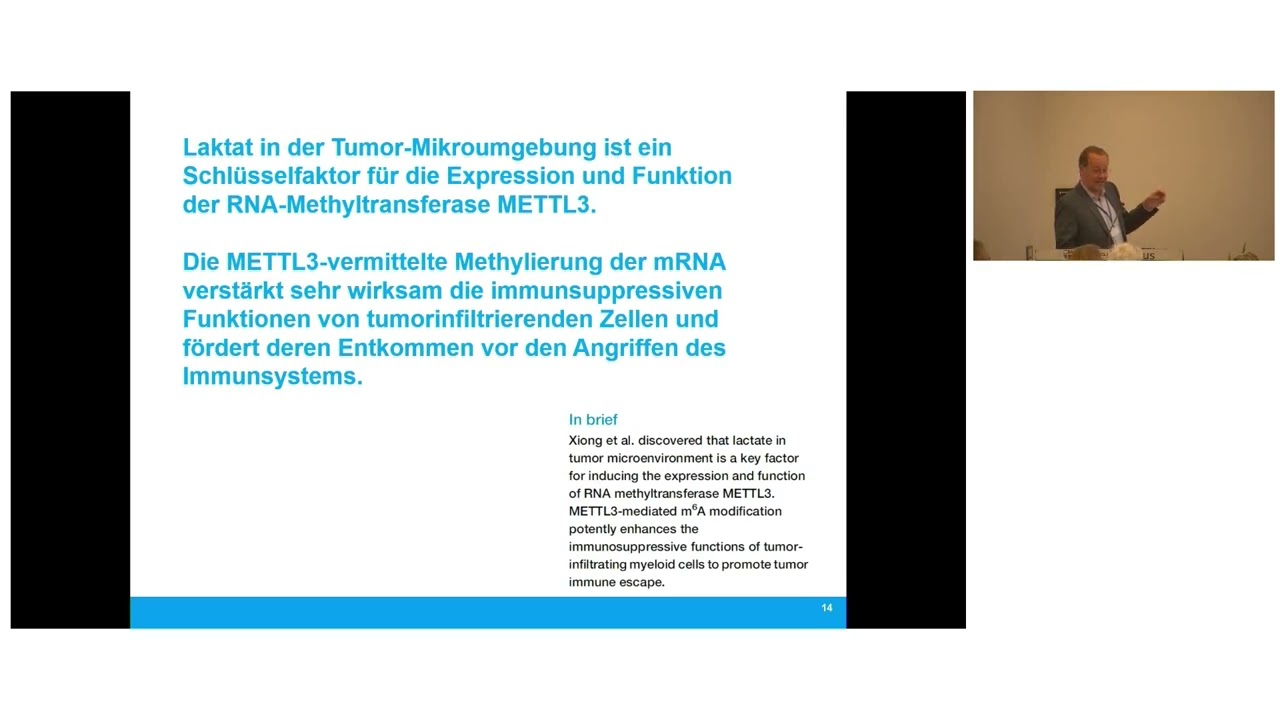 Epigenetische Steuerung der Genexpression auf mRNA-Ebene durch Milchsäure sowie Acetyl-CoA. Dr. Coy