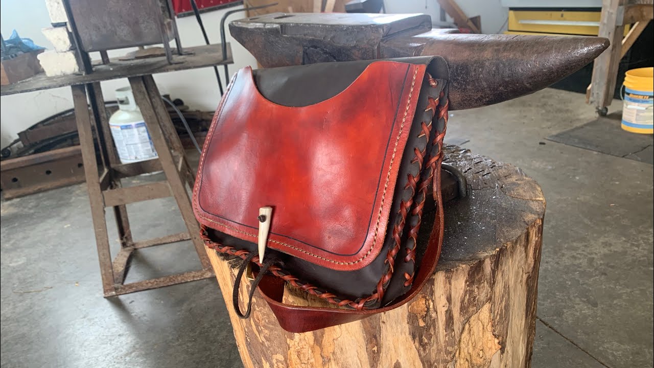 Custom Leather EDC/ Bushcraft Bag