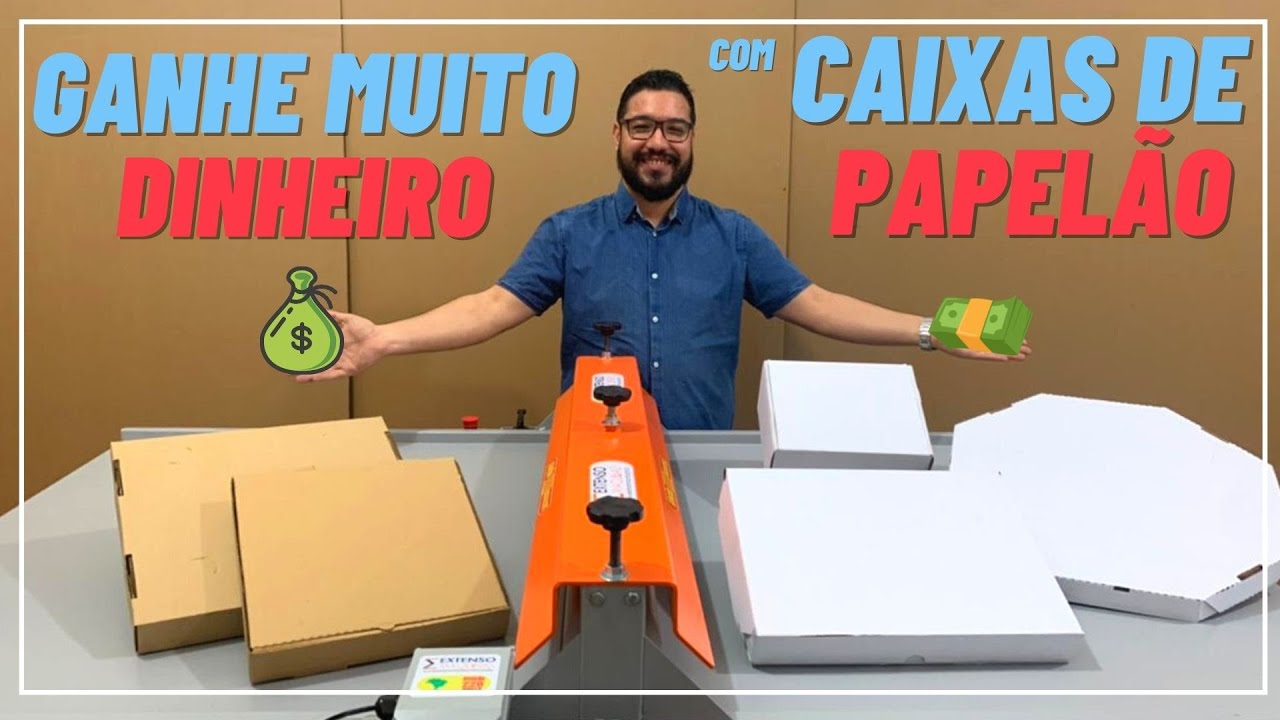Alta produção de CAIXAS DE PAPELÃO | EXTENSO MÁQUINAS