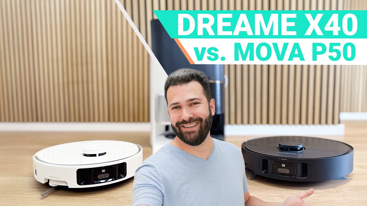 Mova P50 Pro Ultra vs. Dreame X40 Ultra Complete | VERGLEICH | Zwei Pads, ein Sieger?