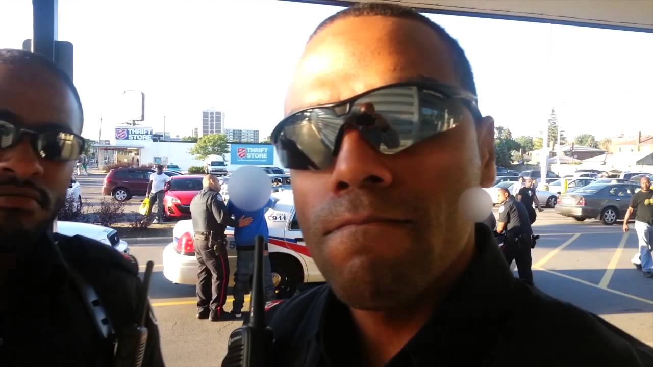 Toronto Police TAVIS confrontation video