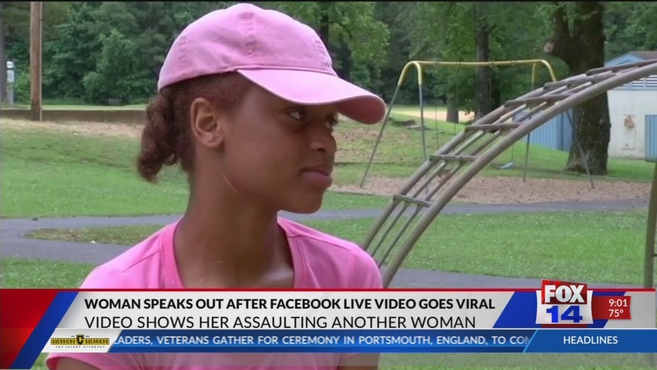 Woman speaks out about her Facebook live video going viral, video shows her assaulting another woman