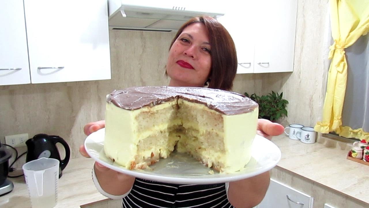 TORTA DIPLOMATICA CREMA Y CHOCOLATE - Silvana Cocina ❤