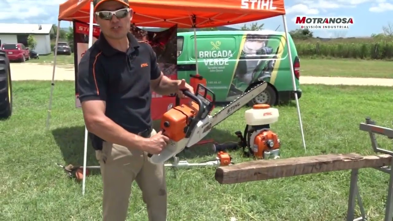 ¿Cómo arranco mi Motosierra Stihl MS 361?