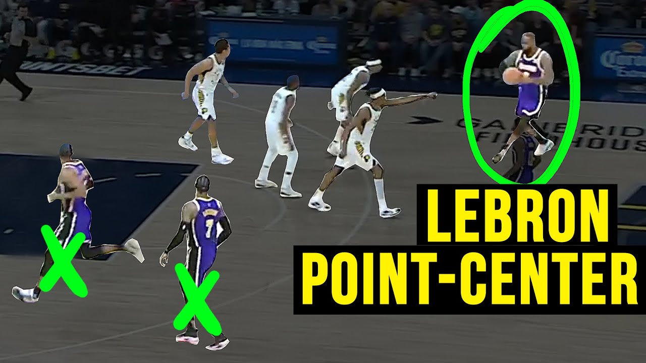 Lebron James Played POINT GUARD And CENTER At The SAME TIME